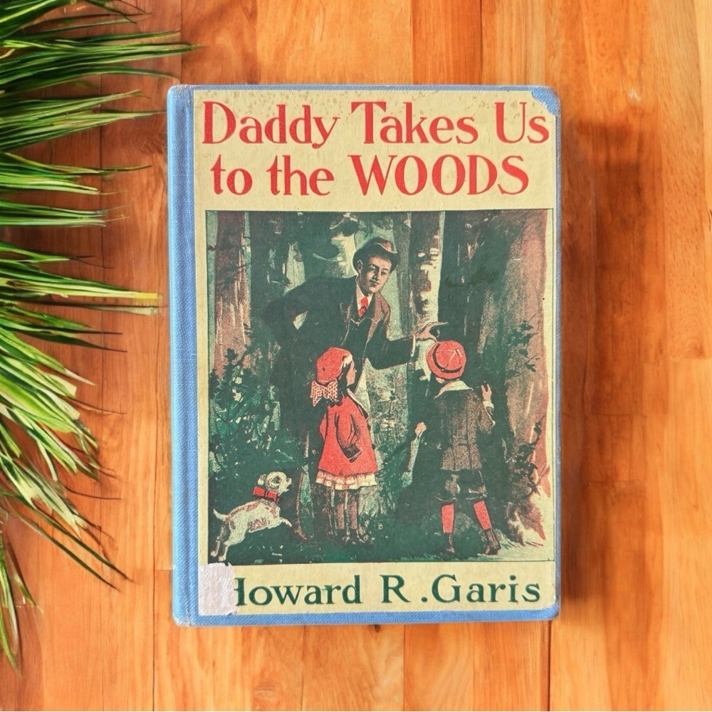 VINTAGE 1914 “Daddy Takes Us to the Woods” by Howard R. Garis